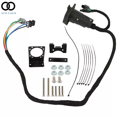 For 05-22 Frontier 05-15 Xterra 4 Way Flat And RV 7 Way Trailer Wiring Harness • $42.86