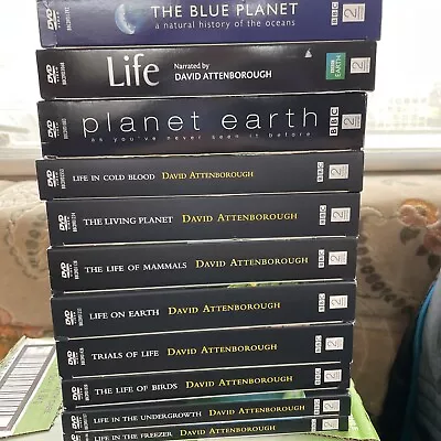 David Attenborough: The Life Collection DVD Blue Planet Planet Earth And More • £10