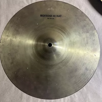 $29.50 • Buy Planet Z 14  Hi Hat Bottom Cymbal And Top Hi Hat. A-3