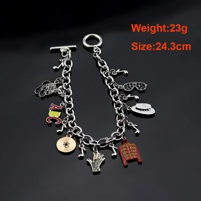 Infinity Bracelet  Michael Jackson Music Charm Bracelet SINGER • $16.19
