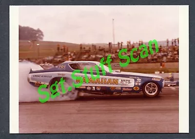 1972 Drag Racing Photo Roland Leong Hawaiian Dodge Charger Funny Car • $9.99