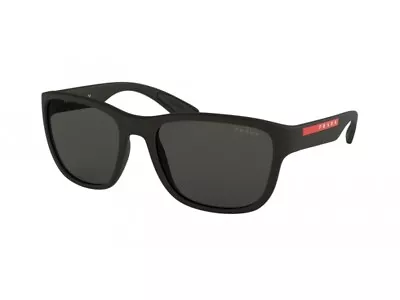 $298.36 • Buy Prada Linea Rossa Sunglasses PS 01US ACTIVE  DG05S0 Black  Man