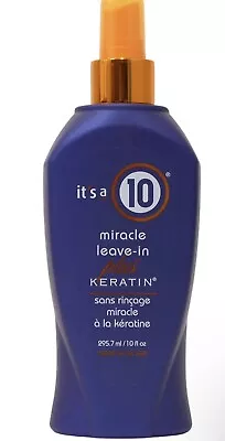 ITS A 10 MIRACLE LEAVE IN PLUS KERATIN 10 Fl Oz /295.7 Ml Brand New! Free Ship • $21.90