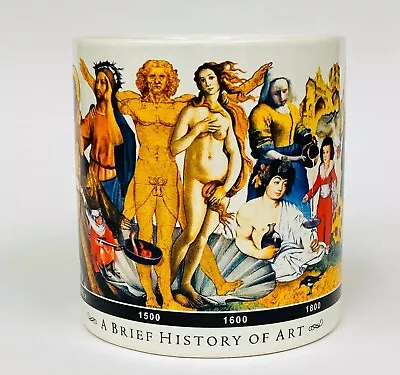 BRIEF HISTORY OF ART Monet Warhol Famous Artist History Collectible Coffee Mug • $14.95