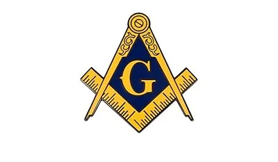 Free Masonry - Masonic Symbol Vinyl Graphic Window / Decal 2.5  X 2.5  • $2.99