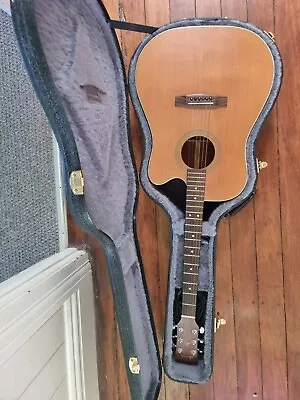 Ibanez Artwood Dreadnaught Acoustic Guitar With Case • $399