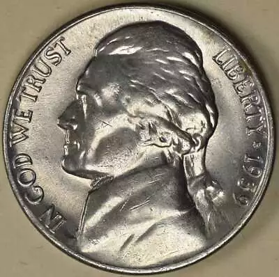1939 S Jefferson Nickel Choice Uncirculated • $25