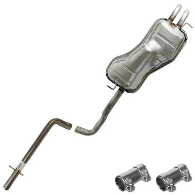 $269.74 • Buy Stainless Steel Resonator Muffler Exhaust Kit Fits: VW 99 - 06 Beetle Golf 1.9L