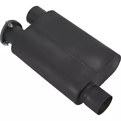 3-Inch Offset Inlet/Outlet Chambered Dump Muffler: Durable 16 Gauge Steel • $69.99