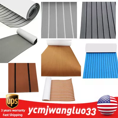 94 X 35  Marine Boat Flooring EVA Foam Yacht Teak Decking Sheet Carpet Pad Mat • $47.50