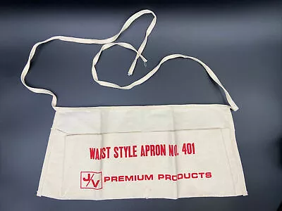 Vintage J/V Premium Products Lumber Company Cloth Nail Tool Apron NOS • $14.85