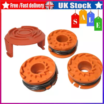 £8.99 • Buy Strimmer Trimmer Spool & Line & Cover Cap For Mac Allister MGTP 18Li UK