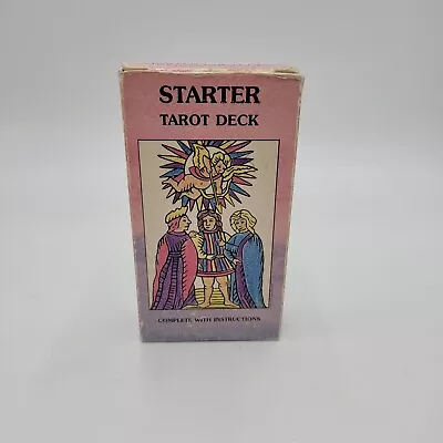 Starter Tarot Deck Fortune Telling Cards U.S. Games Systems 1988 Vintage NOS • $14.88