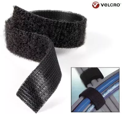 VELCRO® GENUINE ONE-WRAP Reusable Ties Double Sided Hook & Loop Strapping Tape • £3.45