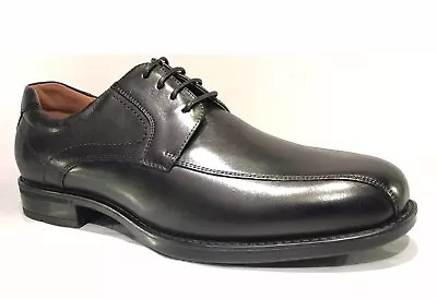 Florsheim MIDTOWN BIKE OX Mens Black Leather 12165-001 Comfort Oxford Shoes • $59.99