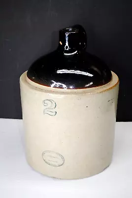 Collectible Antique Western Stoneware 2 Gallon Moonshine Jug • $50