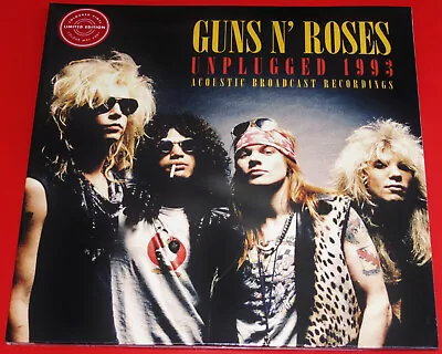 Guns N' Roses: Unplugged 1993 - Acoustic Broadcast Records  2 LP Color Vinyl NEW • $33.95