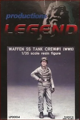 Legend Productions WWII German Waffen SS Tank Crew #1 1/35 Scale Model Kit • $7.38