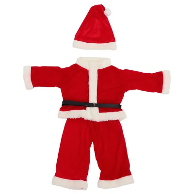 Christmas Suit Boy Santa Outfits Boy Santa Costume Boy Christmas Outfits • £10.02