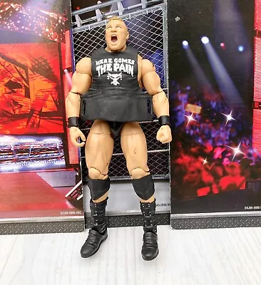 WWE Mattel Figure Action ELITE WRESTLEMANIA BEAST BROCK LESNAR UFC TOY Wrestling • £13.99