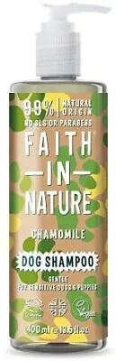 Natural Chamomile Dog Shampoo Vegan And Cruelty Free No SLS Or Parabens Gentle  • £7.79