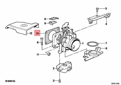 Genuine BMW E30 E34 316i 318i 518i Convertible Coupe Estate Gasket 13541709714 • $16.04