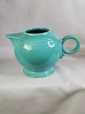 VTG Fiestaware Turquoise Homer Laughlin Tea Pot No Lid Post '86 Fiesta Ware EUC • $24.99