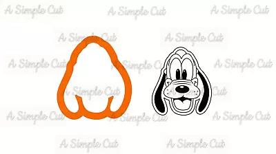 Pluto Head Cookie Cutter • $6.75