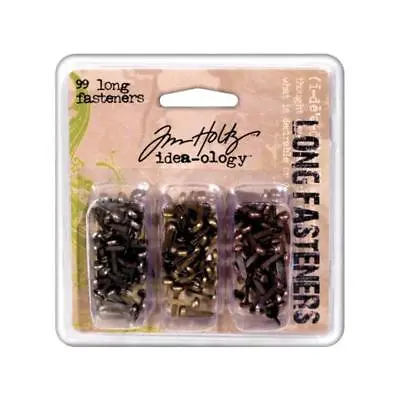 Tim Holtz Idea-ology Long Fasteners 99pcs • £3.99