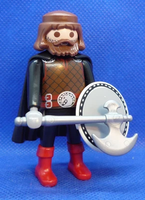 £2.99 • Buy Playmobil PI-22 Knight Figure Cape Axe Shield Viking Barbarian