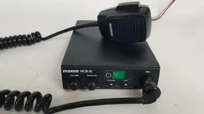 MAXON MCB-30 Compact 40 Channel Mobile CB Radio With Microphone • $19.95