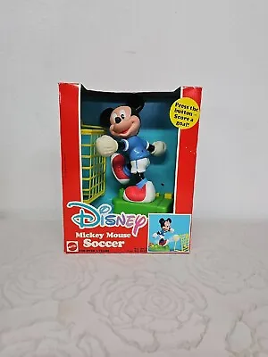 Rare Vintage Mattel Disney Mickey Mouse Soccer Game Brand New 1990 • $59.99