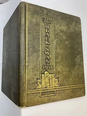 Original 1941 William Byrd High School Yearbook THE BLACK SWAN - Vinton Virginia • $40