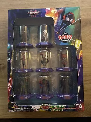 Marvel Original Minis Domez Spiderman The Spiderverse Complete Set 8 Figures • £19.99
