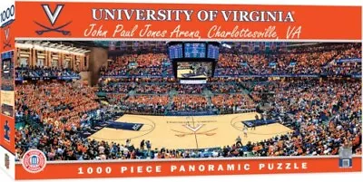 Official NCAA University Of Virginia Panoramic 1000 Pc Puzzle - John Paul Jones • $23