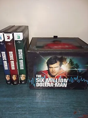 The Six Million Dollar Man Complete Series Time Life Set & Bionic Woman Series • $100