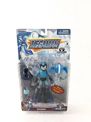 Jazwares 15th Anniversary Mega Man Figure. (2003)  RARE BEAT + MISSILE VERSION • $74.99