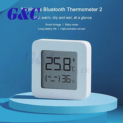 Xiaomi Mijia Bluetooth Thermometer 2 Digital Hygrometer Humidity Sensor Home • $14.82