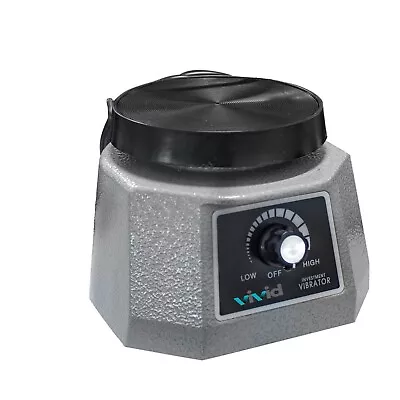 Dental Lab Vibrator Oscillator 4 Round Platform Shaker For Mixing Plaster Gypsum • $53.99