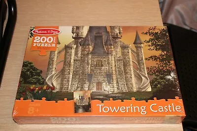 MELISSA & DOUG Towering Castle Jigsaw Puzzle 200 Pcs 13  X 19  NEW SEALED • $22.41