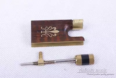 Yinfente 4/4 Violin Bow Frog Snakewood Frog Screw Bow Parts • $15