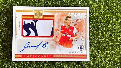 2019-20 Impeccable Elegance MESUT OZIL Patch Auto #7/10 GOLD Arsenal Germany • $599.99