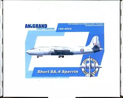 Anigrand Models 1/144 SHORT SA.4 SPERRIN British Bomber • $150.71