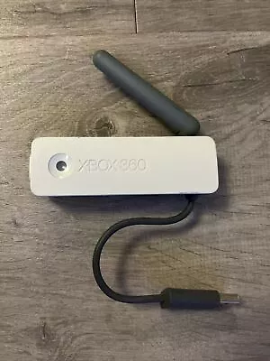 Genuine Microsoft Xbox 360 WiFi Dongle Wireless Networking Adapter White • £9