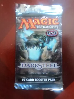 Magic The Gathering Darksteel Set Booster Pack Factory Sealed (Wizards) • $2.99