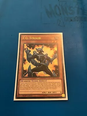 YUGIOH Ultra Rare T.G. Striker LC5D-EN206 1st Edition • $11.08