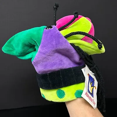 Manhattan Toy Leftie Funkadellics Purple Green Bird Hand Puppet Braids Dreadlock • $49.99