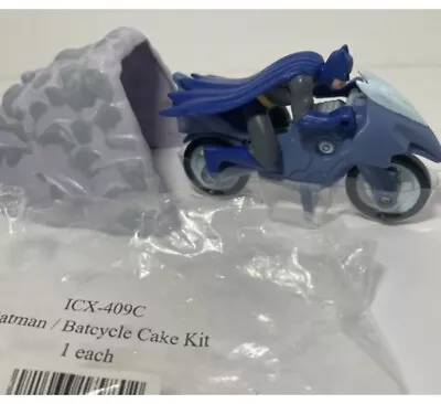 Batman & Motorcycle / Cave Cake Topper Kit Decopac Decoration NEW Sku 9-0 • $12