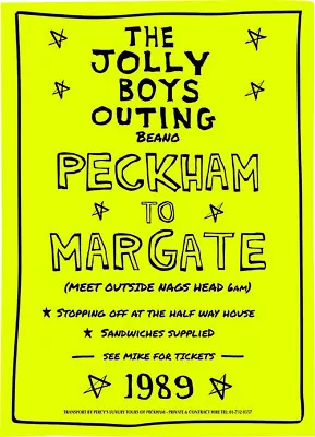 £7.99 • Buy Only Fools And Horses The Jolly Boys Outing Nags Head Booking Advertising POSTER