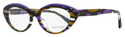 Alain Mikli Fleurette Eyeglasses A03106A 005 Purple/Violet 53mm 3106A • $99